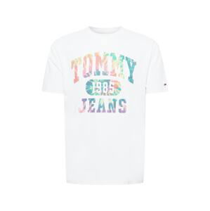 Tommy Jeans Tričko 'Collegiate'  mix barev / bílá