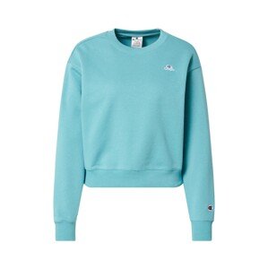 Champion Authentic Athletic Apparel Mikina  aqua modrá / bílá / červená