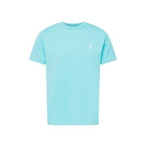 Polo Ralph Lauren Tričko  aqua modrá / bílá
