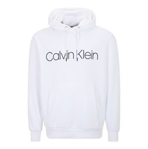 Calvin Klein Big & Tall Mikina  bílá / černá