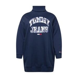 Tommy Jeans Curve Šaty  námořnická modř / červená / bílá