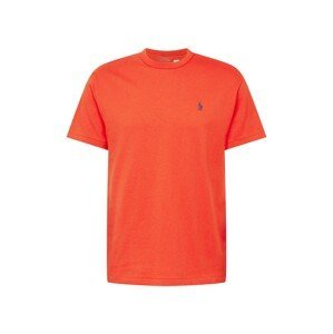 Polo Ralph Lauren Tričko  čedičová šedá / oranžově červená
