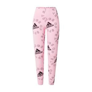 ADIDAS SPORTSWEAR Sportovní kalhoty 'Essentials'  světle růžová / černá