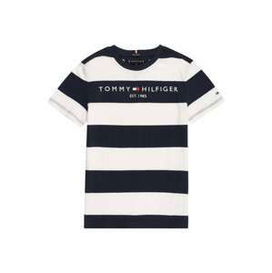 TOMMY HILFIGER Tričko 'Essential'  bílá / modrá / červená