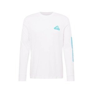 ADIDAS PERFORMANCE Funkční tričko  bílá / svítivě modrá / hořčicová