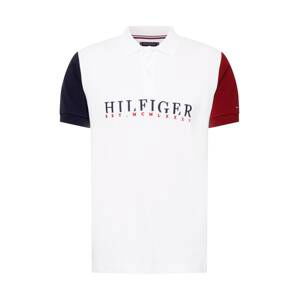 TOMMY HILFIGER Tričko  námořnická modř / červená / bílá