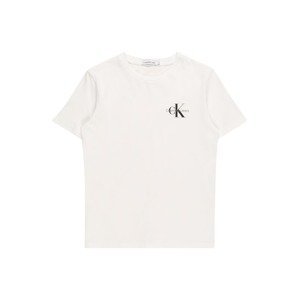 Calvin Klein Tričko  šedá / černá / bílá
