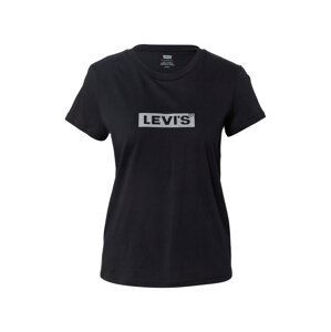 LEVI'S Tričko  stříbrně šedá / černá