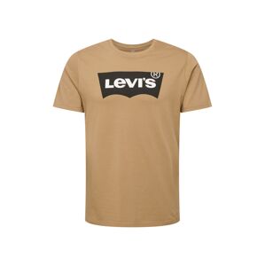 LEVI'S Tričko  světle hnědá / černá / bílá