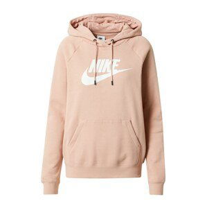 Nike Sportswear Mikina  bílá / starorůžová