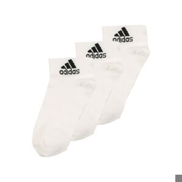ADIDAS SPORTSWEAR Sportovní ponožky 'LIGHT ANK 3PP'  černá / bílá
