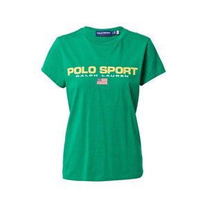 Polo Ralph Lauren Tričko  zelená / žlutá / bílá / tmavě červená / tmavě modrá