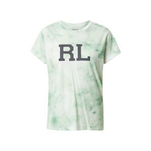 Polo Ralph Lauren Tričko  trávově zelená / bílá / námořnická modř