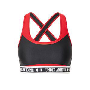 UNDER ARMOUR Sportovní podprsenka  červená / černá / bílá