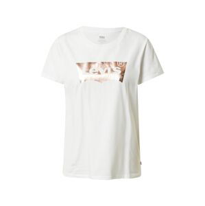 LEVI'S Tričko  bílá / růžově zlatá