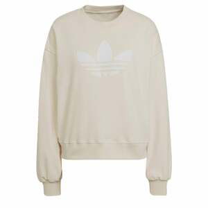 ADIDAS ORIGINALS Mikina 'Crew'  režná / bílá