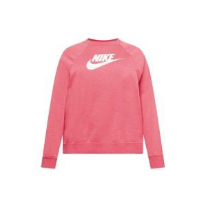 Nike Sportswear Mikina  bílá / jasně červená