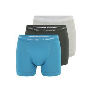 Calvin Klein Underwear Boxerky  nebeská modř / šedý melír / černá / bílá