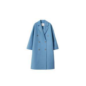 MANGO Přechodný kabát 'Picarol'  modrá