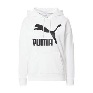 PUMA Mikina  bílá / černá