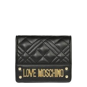 Love Moschino Peněženka  černá / zlatá