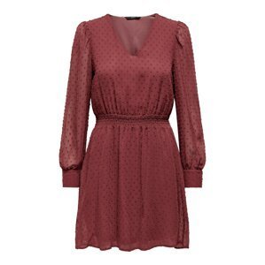 ONLY Košilové šaty 'LAURENCE'  burgundská červeň