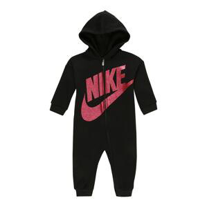 Nike Sportswear Overal  černá / pitaya