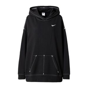 Nike Sportswear Mikina  černá / bílá