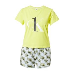 Calvin Klein Underwear Pyžamo  černá / bílá / offwhite / světle zelená / světlemodrá / limone