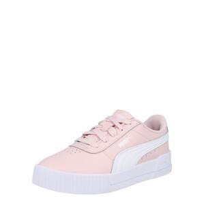 PUMA Tenisky 'Carina'  růžová / bílá