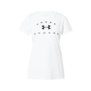 UNDER ARMOUR Funkční tričko  černá / offwhite