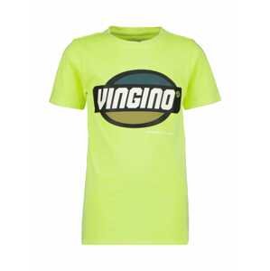 VINGINO Tričko  svítivě žlutá / petrolejová / černá / bílá