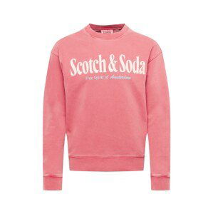 SCOTCH & SODA Mikina  světle růžová / bílá / světlemodrá