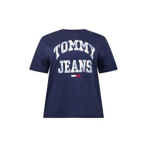 Tommy Jeans Curve Tričko  námořnická modř / světlemodrá / červená / bílá