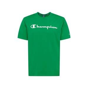 Champion Authentic Athletic Apparel Tričko  zelená / bílá