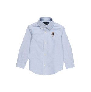 Polo Ralph Lauren Košile  světlemodrá / noční modrá / hnědá / bílá