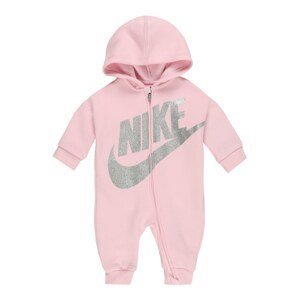 Nike Sportswear Overal 'FUTURA'  stříbrně šedá / světle růžová