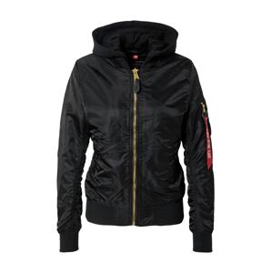 ALPHA INDUSTRIES Přechodná bunda  zlatá / červená / černá / bílá