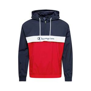 Champion Authentic Athletic Apparel Přechodná bunda  noční modrá / červená / bílá