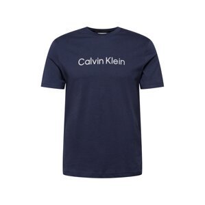 Calvin Klein Tričko  námořnická modř / bílá