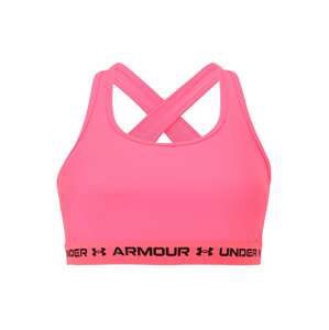 UNDER ARMOUR Sportovní podprsenka  pink / černá