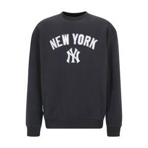 NEW ERA Mikina 'MLB Yankees Heritage'  černá / bílá