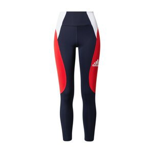 ADIDAS SPORTSWEAR Sportovní kalhoty  marine modrá / červená / bílá