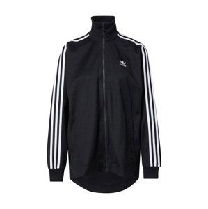 ADIDAS ORIGINALS Mikina s kapucí  černá / bílá