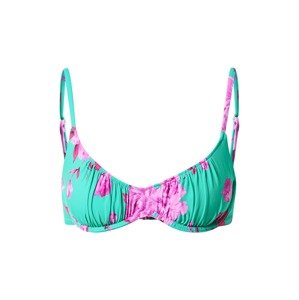 Seafolly Horní díl plavek 'Sweetheart'  nefritová / pink / tmavě růžová