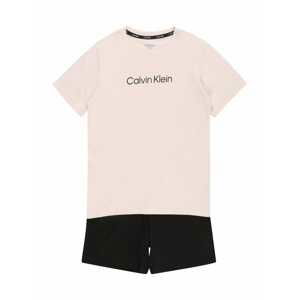 Calvin Klein Underwear Pyžamo  tělová / černá