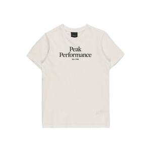 PEAK PERFORMANCE Funkční tričko  bílá / černá