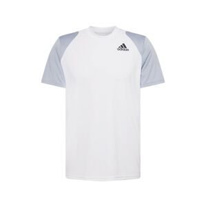 ADIDAS PERFORMANCE Funkční tričko  bílá / šedá / černá