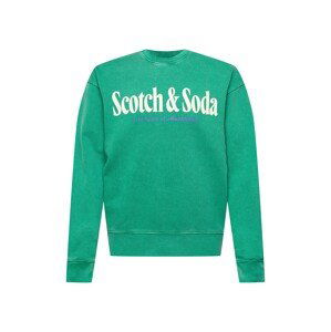 SCOTCH & SODA Mikina  zelená / modrá / béžová