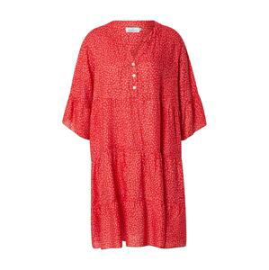 Zwillingsherz Košilové šaty 'Eva'  červená / pink